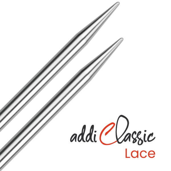 Ostré špičky Lace kruhových jehlic addi