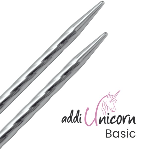 Spirálově tvarované špičky Basic jehlic addiUnicorn