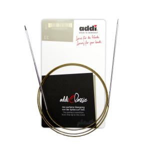 Kruhové jehlice Addi Classic 80 cm / 3,0 mm (oblé špičky)
