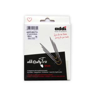 Jehlice Addi CraSyTrio, trojice jehlic 21 cm / 4,5 mm