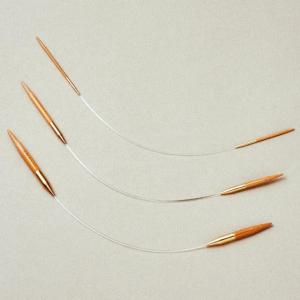 Asymetrické kruhové jehlice Seeknit Koshitsu 23 cm / 3,75 mm