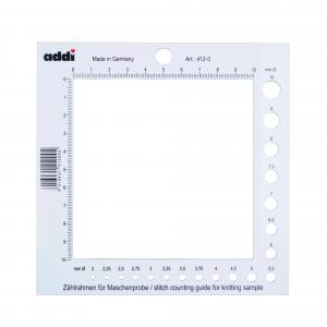 Meřidlo jehlic Addi - čtverec