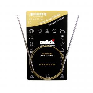 Kruhové jehlice Addi Premium 80 cm / 2 mm (oblé špičky)