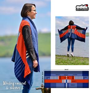 Winding nautical stitches